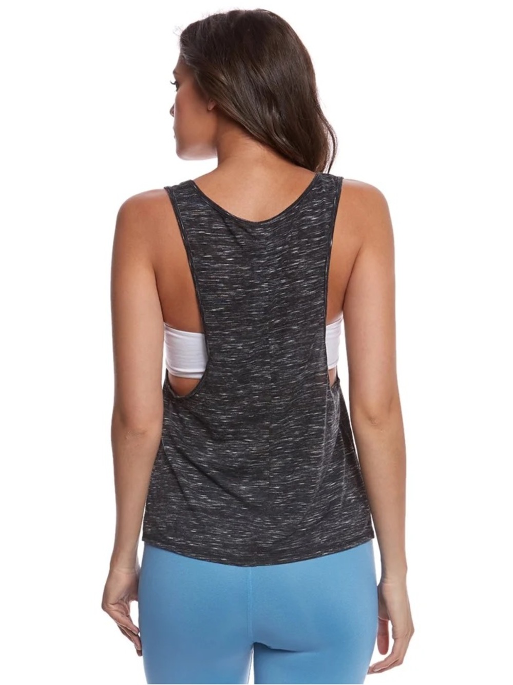ALO Yoga Black Marled Tank